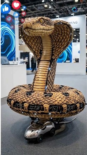 Robot Animals Are Real 😎 l Idea Quest #shorts #bome #rezatito