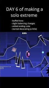 OK GUYS I BUFFED THE BOSS #geometrydash #gdupdate #meme #gd #gdmeme #gaming #gdlayout #gdcreator