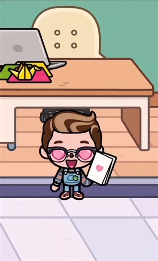 ℹ️ The student falls in love with his teacher part 2 #tocaboca #tocalifeworld #shorts