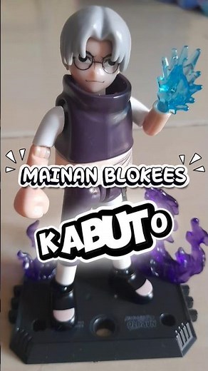MERAKIT MAINAN BLOKEES NARUTO KARAKTER KABUTO #lego #shortvideo #naruto #tutorial #mainananak