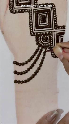 New Easy trending mehndi design | mehndi | henna #mehndi #mehandi #henna #new #shorts #art #artist