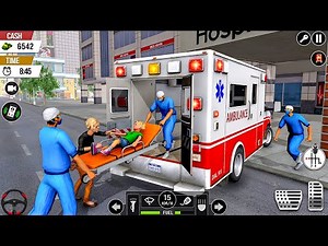 US Ambulance Emergency Rescue Similator 2025 - Real 911 Ambulance Game - Rescue Simulator Games