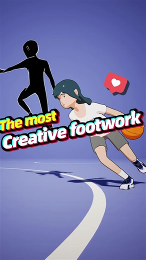 POV: Everyone calls travel but you know the rules 😏#fyp #basketballtraining #3danimation