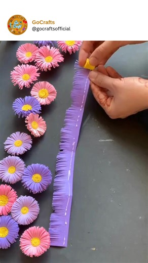 These bright, layered paper flowers instantly bring spring energy into any space! 🌸💛 Using simple paper strips, you can create stunning blossoms with texture, dimension, and endless color combinations. This craft is perfect for parties, school decorations, scrapbooks, or gift toppers—anything that needs a pop of cheerful color. What makes this DIY so satisfying is watching flat strips transform into beautifully curled petals, forming vibrant blooms that look like tiny bursts of sunshine. Wheth