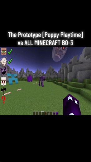 The Prototype from Poppy Playtime Takes on Minecraft BO-3