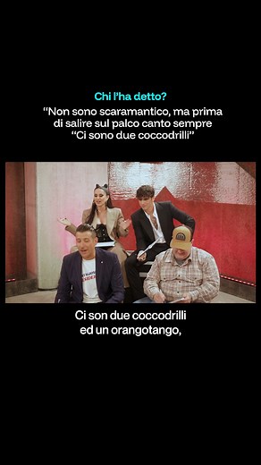 251K views · 2.2K reactions | Ogni artista ha il suo rito porta fortuna prima di salire sul palco: il mio è cantare “Ci sono due coccodrilli”. Chi l’ha detto? ❐ Video completo su YouTube X Factor Italia | X Factor Italia | Facebook