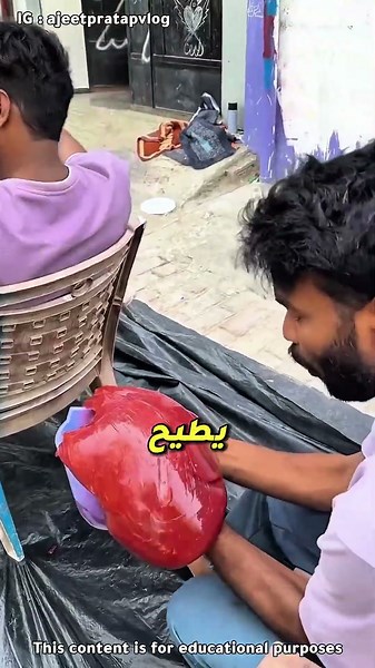 A funny situation… He gave him something huge, and then he got scared of it himself! 😂