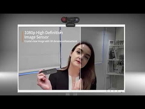 HD Webcam with Auto & Manual Focus Switch