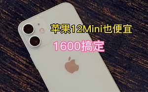 iPhone 12Mini和12promax降价了，最低1600就能搞定！