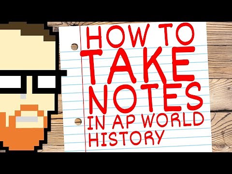 HOW TO TAKE NOTES IN AP WORLD HISTORY #apworld #apexams #apworldhistory