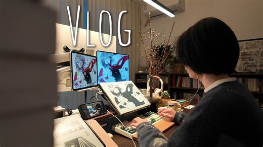 Vlog.像跳入兔子洞一般，去追寻自己的兴趣｜INTJ宅家日常｜居家办公｜一日三餐