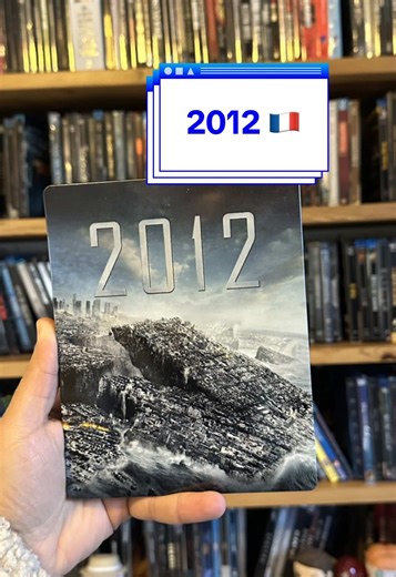 2012 — Limited Steelbook Edition 🇫🇷 A limited edition Steelbook of Roland Emmerich’s disaster epic 2012, featuring premium metal packaging and a classic collector vibe. #Steelbook #bluray #bluraycollection #cinema #movies