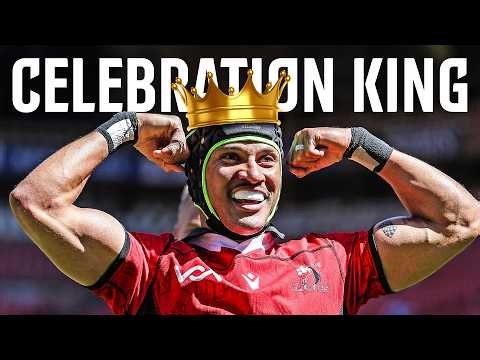 NO ONE Celebrates Like Edwill van der Merwe | Every URC Try