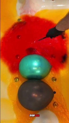 Watch These Balloons Explode With Crazy Colors!