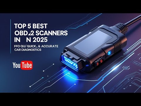 🔧 Top 5 Best OBD2 Scanners in 2025 for Quick & Accurate Car Diagnostics