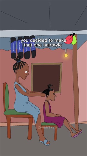 #fyp | mom cutting daughters hair