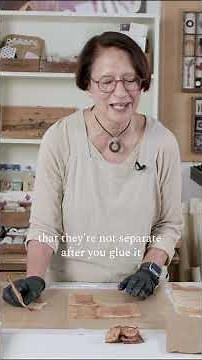 Donna Watson | How to make collage paper from used tea bags