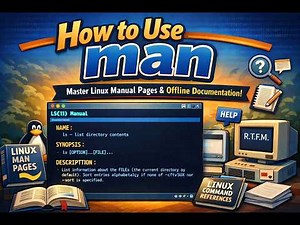 How to Use man – Master Linux Manual Pages & Offline Documentation!