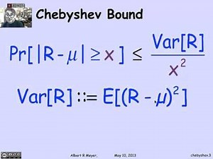 4.6.5 Chebyshev Bounds: Video