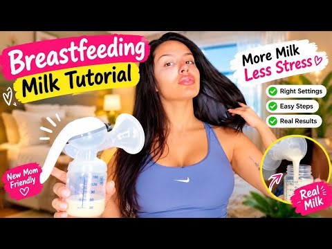Breastfeeding Pumping Tutorial for New Moms | Easy Milk Pumping Guide