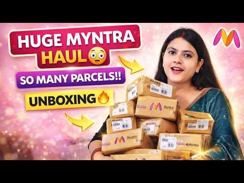 Myntra Unboxing Video | Myntra Haul Video | #myntra #myntrabeauty