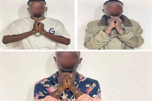 Police arrest three persons for robbery at East Legon