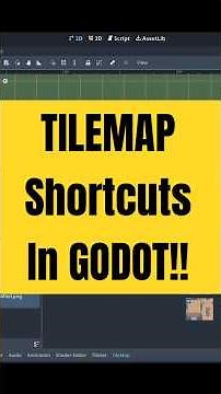 Tilemap Shortcut Keys #tutorial #godot