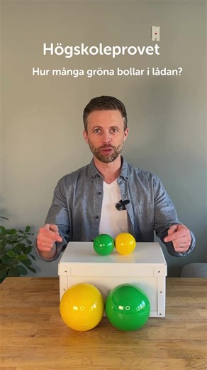 Högskoleprovet NOG 👍 Den här typen av fråga är vanlig på högskoleprovet. Det finns många sätt att lösa den på, här är ett av dem 😊 #hp #högskoleprovet #hp2026 #högskoleprov #universitet