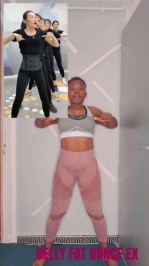 BELLY FAT WORKOUT DANCE EXERCISE CHALLENGE 💪