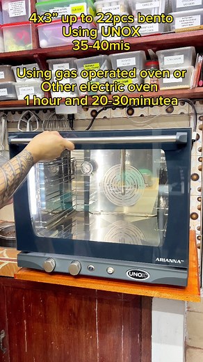 Available na si Arianna at Anna, pm me to order#unox #unoxovens | ChefJhordan