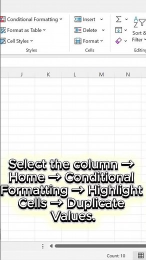 Find duplicates in Excel in 1 Click