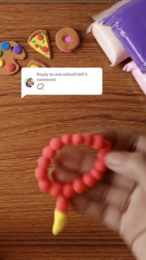 Replying to @md.milon5160 DIY mini tasbih with clay #Superclay #tutorial #tiktok #foryou #foryoupage