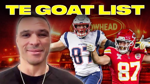 Tony Gonzalez: What KC was really like + his tight end Mt. Rushmore