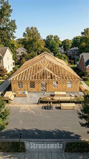 From Empty Lot to Classic American Ranch House 🏡 | Satisfying Build Progress #constructionprogress