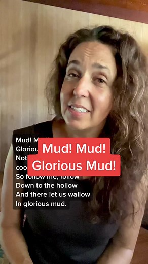 Mud, mud, glorious mud! Chorus from “The Hippopotamus” by #flandersandswann. I think 1957? It is IMPOSSIBLE for me to walk on a muddy path without singing this song, my son will vouch for that. 😂 #soothing #nostalgia #innerchild #childrensmusic #corememory #childhood #wholesome #memoryunlocked #mud