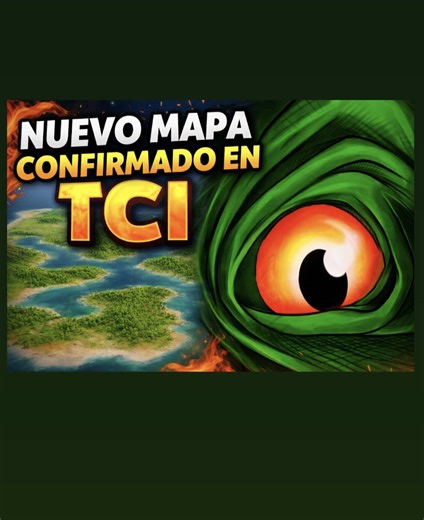 Nuevo mapa confirmado en TCI con dinosaurios 😱