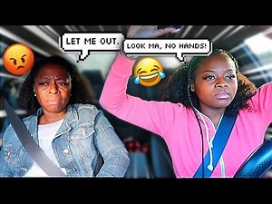 DRIVING WRECKLESS TO SEE HOW MY MOM REACTS AND WE GAVE AWAY 100 TURKEYS