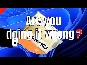 How to Properly Share a folder in Windows Server 2022