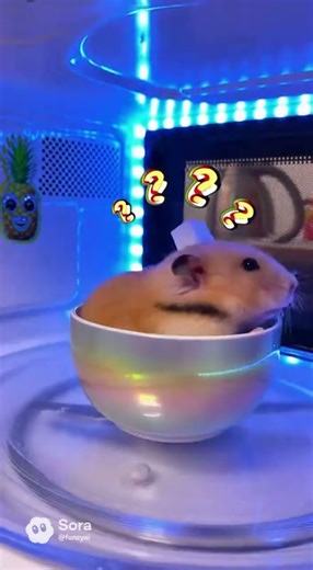 What Happens If You Put a Hamster in a Microwave?! 🐹🔥😂#FunnyVideo #Hamster #EpicFail #Hilarious #LOL
