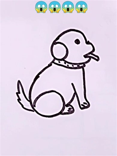 Cute puppy 🐶🐶 drawing #shortsdrawing #shorts #viral #youtubeshorts