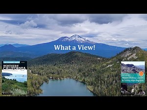 Heart Lake Trail Overlook: Castle Lake and Mount Shasta!