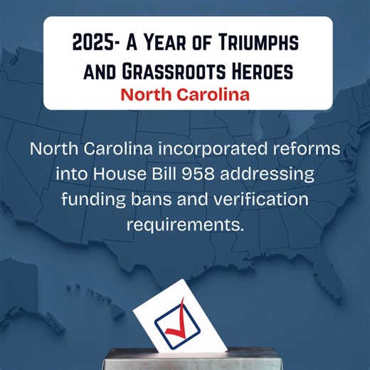 2025 Wrapped! Election Integrity victories in North Carolina | Election Integrity Network