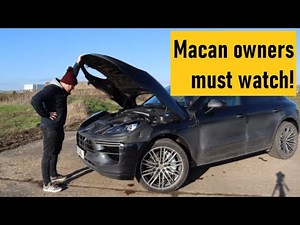 The Porsche Macan has A HUGE PROBLEM! Common fault with big issues