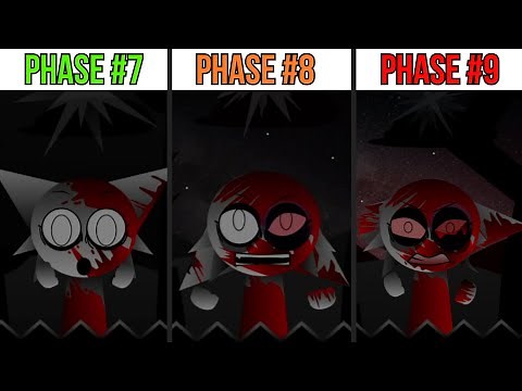 Phase 7 VS Phase 8 VS NEW Phase 9 Definitive Version in Incredibox Sprunki