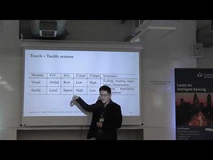 Multimodal and cross-modal robotic perception with vision and tactile sensing - Shan Luo