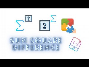 Sum Square Difference Problem | Most Commonly Asked Questions | JavaScript Coding Tricky Questions