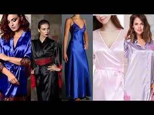 Outstanding stylish bridal nightwear gown ideas