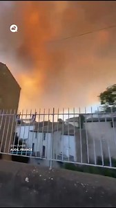 156K views · 988 reactions | A massive wildfire  causes chaos in the department of #Aude, France! Over 15,000 hectares have already burned. | Meteored | Facebook