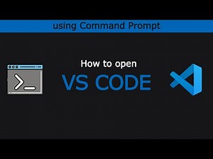 How to open VSCODE with CMD