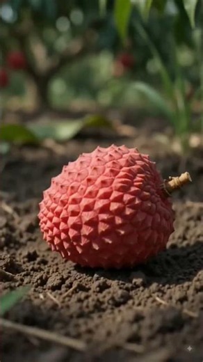 Lychee Life Cycle in 40 Seconds 🌴 | AI Time-Lapse #shorts #youtubeshorts #viral #timelapse